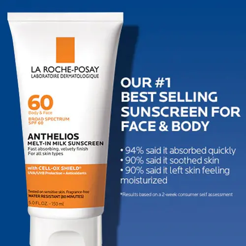La Roche-Posay Face & Body Sunscreen SPF 60 Sample